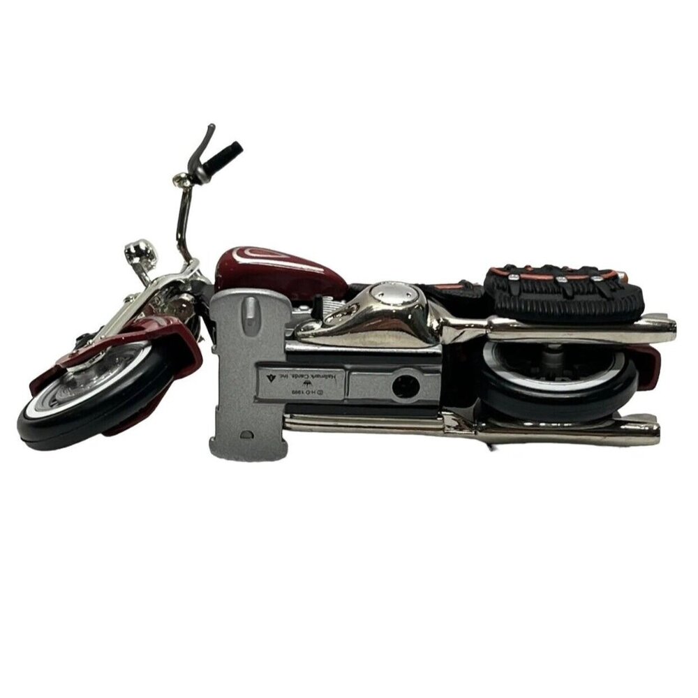 New Heritage Springer Harley-Davidson Motorcycle Hallmark Keepsake Ornament 1999 - Picture 6 of 12